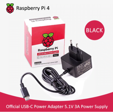 Fuente de poder para Raspberry P1 4, USB-C