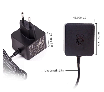 Fuente de poder para Raspberry P1 4, USB-C