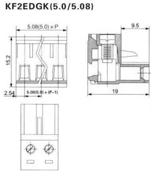 Bloque Conector PCB 8 Terminales