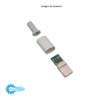 Conector de Carga y Datos Macho Tipo Soldadura iOS (1 set)