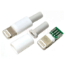 Conector de Carga y Datos Macho Tipo Soldadura iOS (1 set)