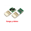 Conector de Carga y Datos Macho Tipo Soldadura iOS (1 set)