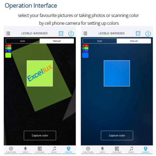Controlador LED RGBW Bluetooth