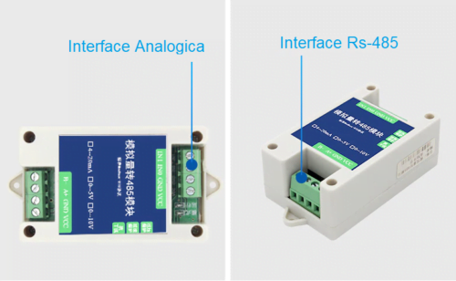 Convertidor (Interface) Señal Analógica de 0 - 5V a Protocolo Modbus