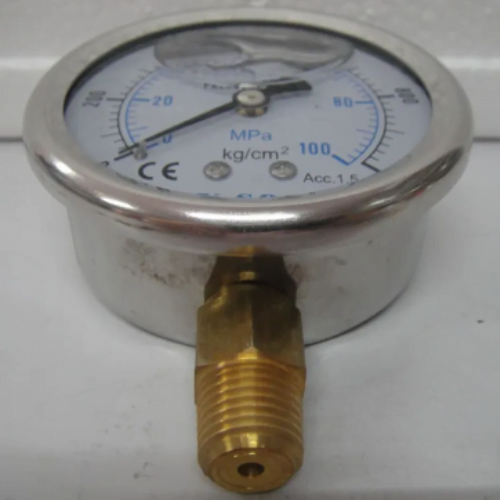 Manómetro Analógico de Vacío Rosca YN60 2.5