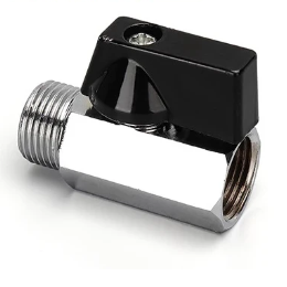 Mini Válvula de Bola de Latón 1/2 pulgadas