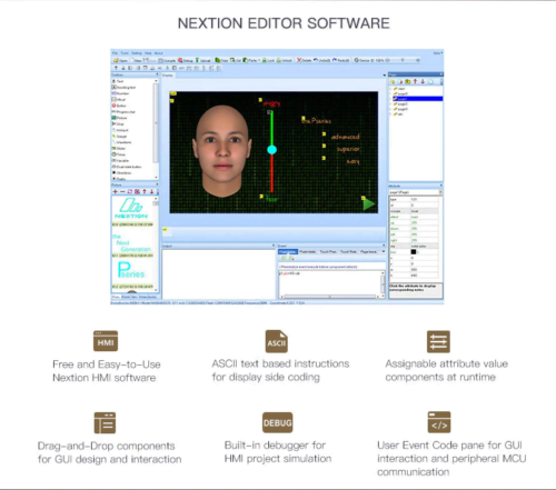 Pantalla Nextion NX8048P070-011R-Y