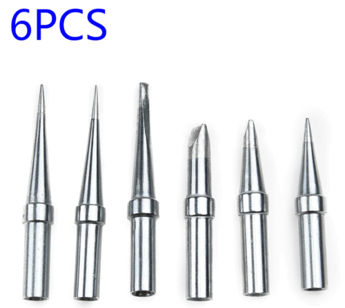 puntas_cautin3 Puntas de Soldadura, Accesorios para Cautín, 6 Piezas