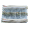Kit de 1500 Resistencias 1/4W ± 5% de Tolerancia 75 tipos