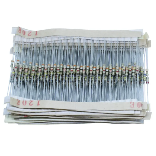 Kit de 1500 Resistencias 1/4W ± 5% de Tolerancia 75 tipos