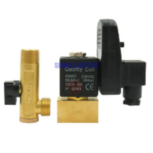 Valvula de Drenaje con Temporizador DN15 1/2 pulgadas