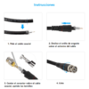 Conector de Video BNC, Tipo Macho