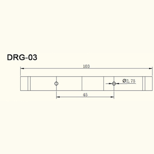 soporte_drg03 Soporte de placa de circuito DIN DRG-03