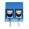 Bloque Conector Terminal 2 Pines_2 Bloque Conector Terminal, 2 Pines para Montaje en PCB