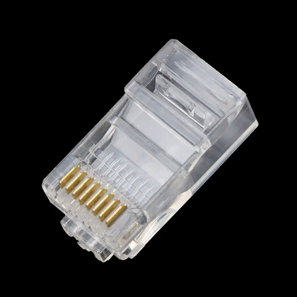 Cabeza Conector Ethernet RJ-45 (20 piezas)