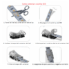 Conector para Conexión de Tiras LED