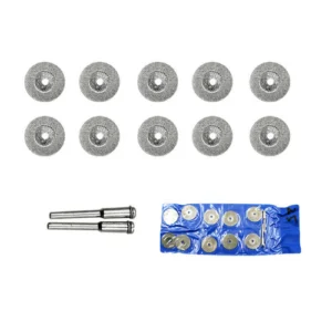 Kit de Dos Varillas y Discos de Corte de Diamante 30mm