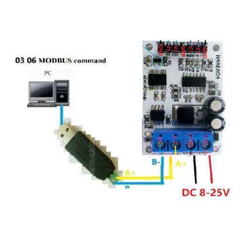 Modulo RS485 Modbus RTU