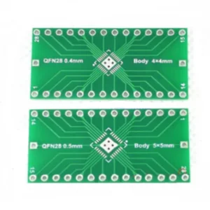 PCB IC de Transferencia QFN28 a DIP28