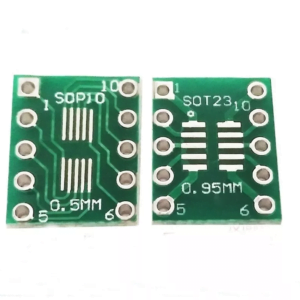 PCB SOP10 SOT23 PCB de Transferencia SOT23 SOP10 MSOP10 SMD a DIP10