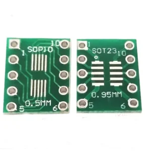 PCB de Transferencia SOT23 SOP10 MSOP10 SMD a DIP10