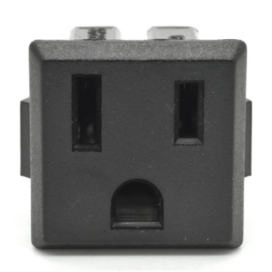 Toma de Corriente CA Toma de Corriente CA Panel Eléctrico Americano