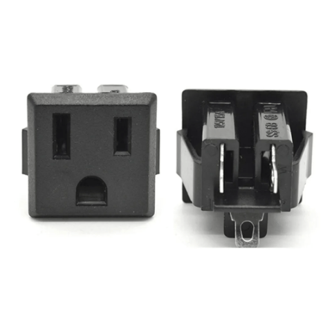 Toma de Corriente CA_4 Toma de Corriente CA Panel Eléctrico Americano