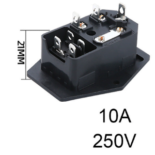 Toma de Corriente_3 Toma de Corriente Eléctrica IEC320 C14