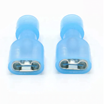 terminal electrica macho_2 Terminal Eléctrica Macho con Plástico Aislante Azul