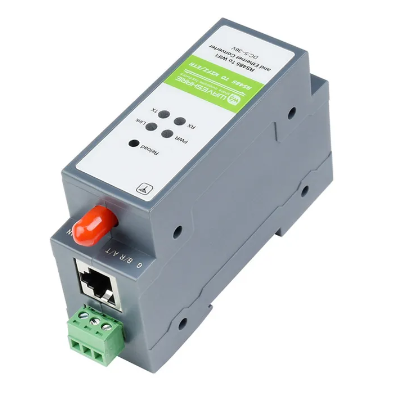 Convertidor RS485 a Ethernet con antena_4 Convertidor (Interface) Rs-485 a WIFI/Ethernet Modbus, MQTT Gateway