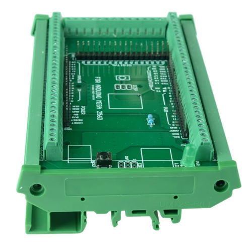 Arduino MEGA 2560 con Base para Montaje en Rieles DIN de 35/32/15mm