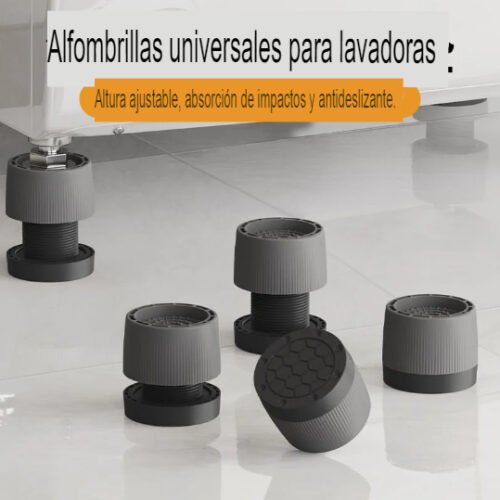 Base de Fijación para Esquinas Antideslizante 4 Piezas