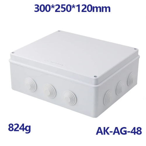 Caja para Conexiones Electricas de plastico impermeable IP65