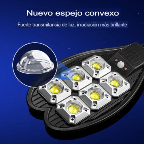 Lampara de Calle con Inducción Solar Lampara de Calle con Inducción Solar Panel Solar