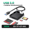 Lector de Tarjetas UGREEN 4 en 1 USB 3.0