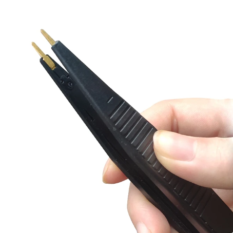 Pinzas de Gancho de Prueba 4mm Componentes de Multímetro Chip P1510 SMD