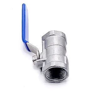 Válvula de Bola de Acero Inoxidable 1/2 pulgadas