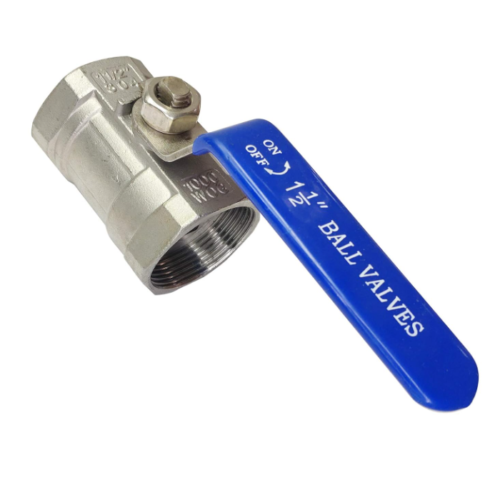 Valvula de Bola de Acero Inoxidable 1-1/2 pulgadas