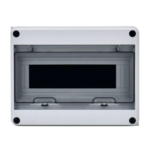 Caja de Distribución Electrica de Plastico Impermeable IP65, 12 Vias
