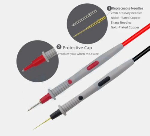 Puntas de Prueba para Multimetro 6 Piezas