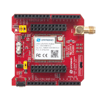Placa de Desarrollo LoRaWAN, Modelo LA66