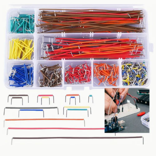 Cables Puente para Protoboard, 840 Piezas, 14 Longitudes Diferentes