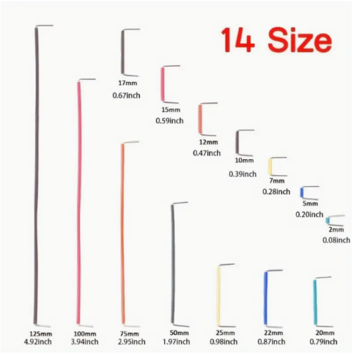 Cables Puente para Protoboard, 840 Piezas, 14 Longitudes Diferentes