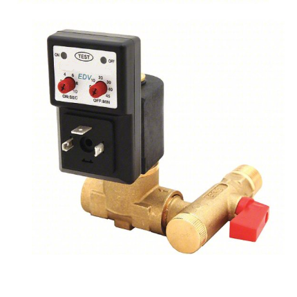 Válvula de Drenaje de Condensado Electrónica, Modelo EDV-2000