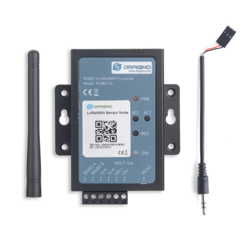 Convertidor RS485/Modbus a LoRaWAN, Modelo RS485-LN-US915