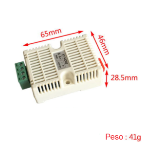 Transmisor de Temperatura y Humedad Sensor SHT20 Modbus RS485 Transmisor de Temperatura y Humedad Sensor SHT20 Modbus RS485