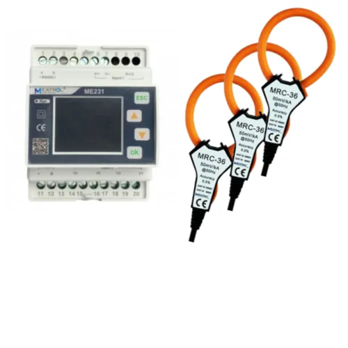 Medidor Inteligente de Corriente, ME231N2 Compatible con Rieles DIN_3 Medidor de Potencia, ME231N2 Compatible con Rieles DIN