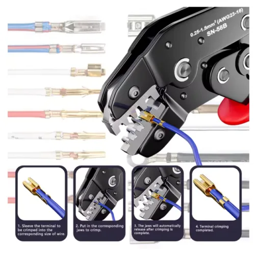 Alicate para Crimpado de Terminales, SN-58B
