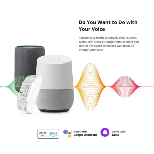 Sonoff BASICR2, Interruptor Inteligente Inalámbrico Wifi