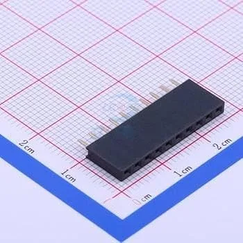 Terminal de Inserción Hembra, 10 Pines, 2.54mm